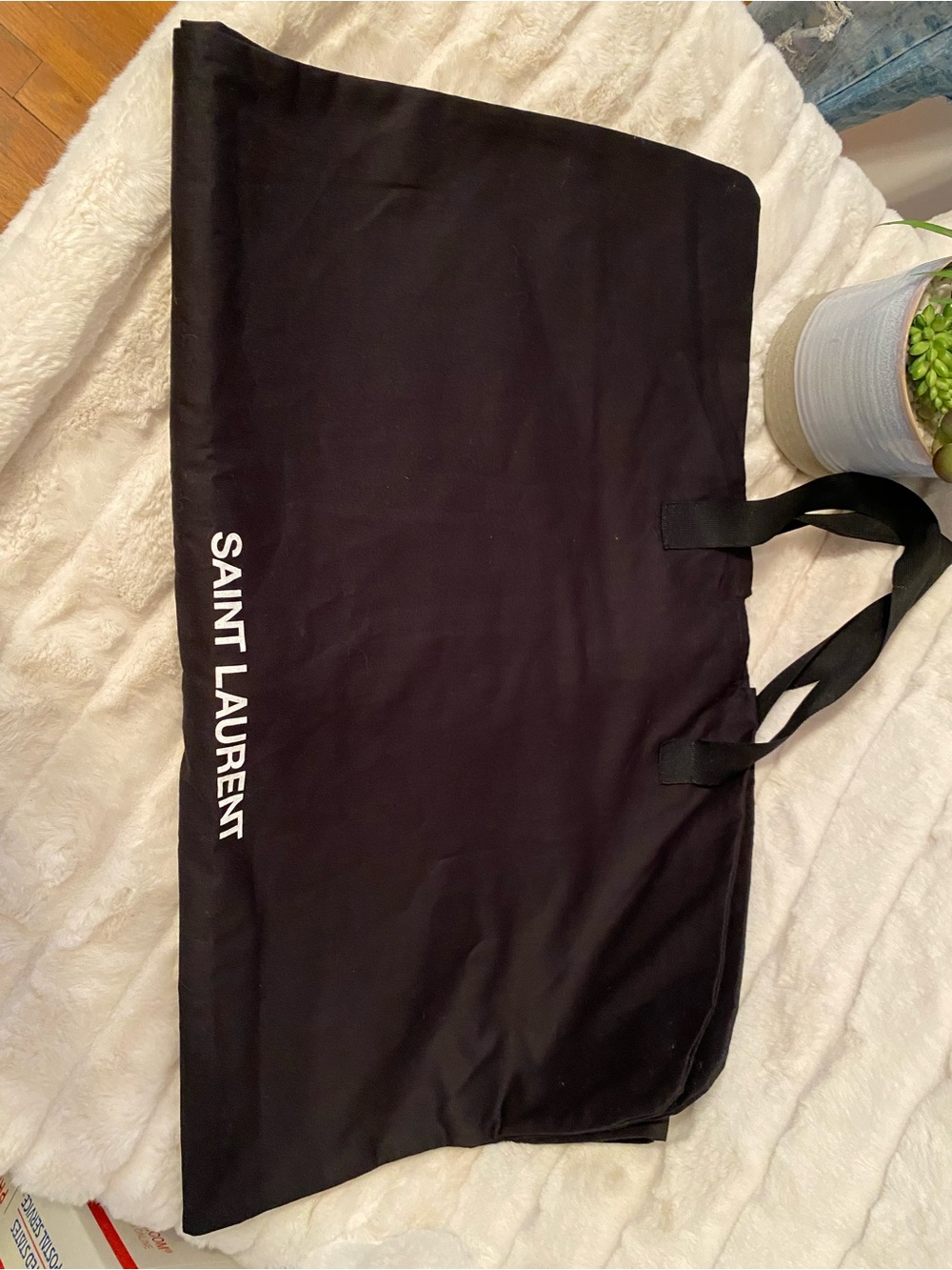 Like New Saint Laurent Garment Bag
